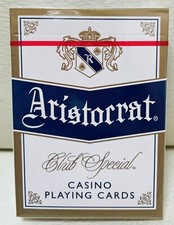 Aristocrat playing cards Club