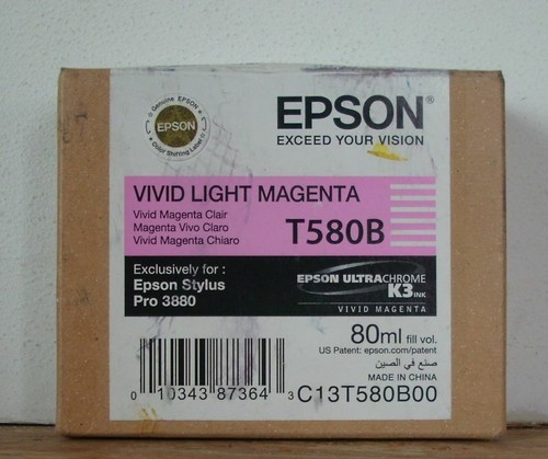 Genuine epson t580b ink vivid - epson,