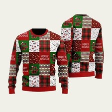 Merry Dogmas Paws Patchwork