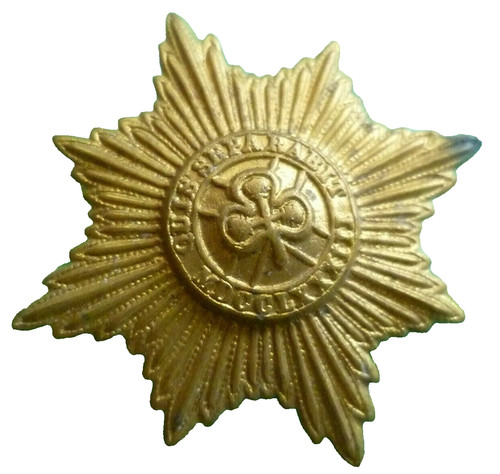 Irish guards cap badge - guards,