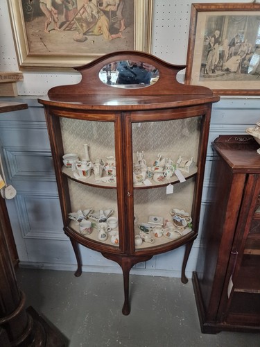 Edwardian bow fronted inlaid - fronted,