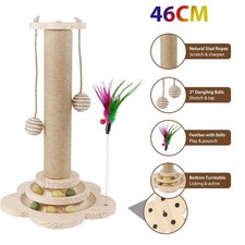 TALL LARGE CAT SCRATCHING POST