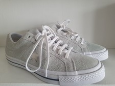 Ladies Pale Green Suede Effect Converse Trainers Size 7.5 Brand New