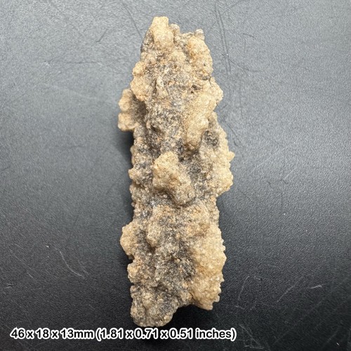 Crystal fulgurite petrified - fulgurite, (petrified