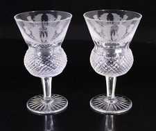 Pair edinburgh crystal - of,