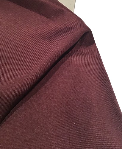 100 silk twill - maroon, fabric