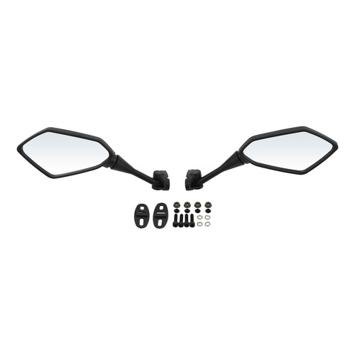 Left right rearview - &, mirrors