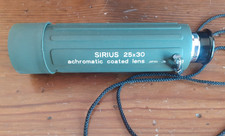 Sirius Telehunter 25 x 30mm achromatic coated lens, expanding telescope, Japan
