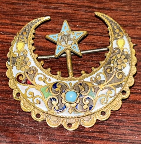 Antique crescent moon - antique,