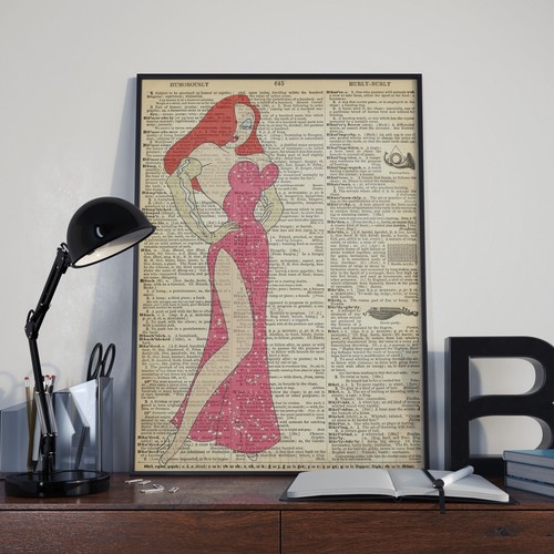 Jessica rabbit antique page - antique,