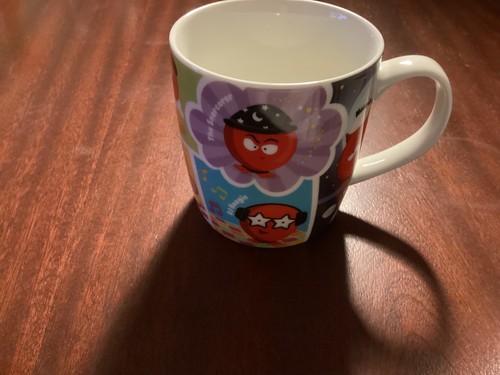Red nose day mug - red, dj