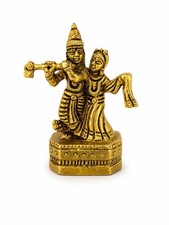 Brass radha krishna - radha,
