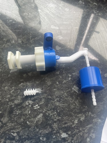 Float valve side entry - valve, side-entry
