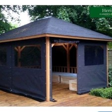 50/180cm Outdoor CANVAS Gazebo