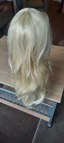Wig blonde long - wig,