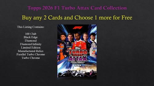 Topps formula 2026 turbo - 1,