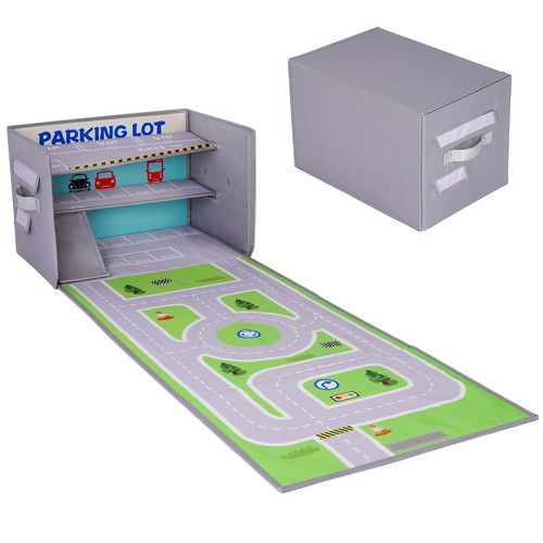 Toy car storage box - car,