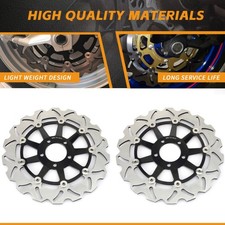 Front Brake Discs For Kawasaki ZX6R 98-01 ZX12R 04-06 ZZ-R 600 90-06 Z750S 05-07
