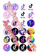 24 x 42mm  Tik Tok Edible