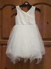 Marks and Spencer's Tulle Boho Flower Girl Bridesmaid dress Age 6-7