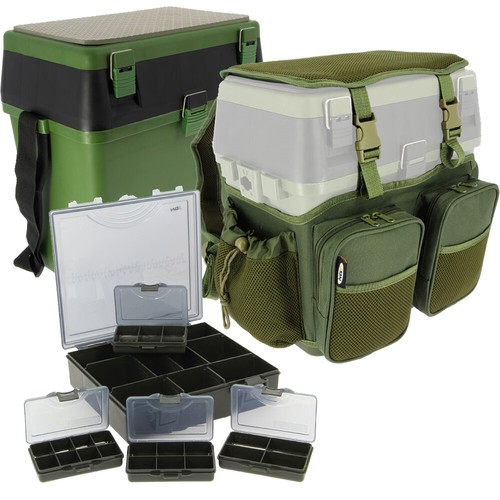 Ngt carp fishing seat box - seat, with