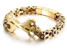 22cm Gold Stainless Steel