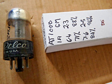GM Delco 6SN7GTB USA Silver Top   B NOS Valve Tube AT1000 Tester JAN22