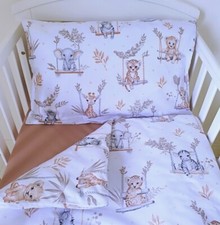 BEIGE  SAFARI COT BEDDING SET