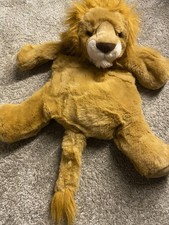 Super Soft Furry Lion Pyjama Case Hot Water Bottle Holder 45cm Long