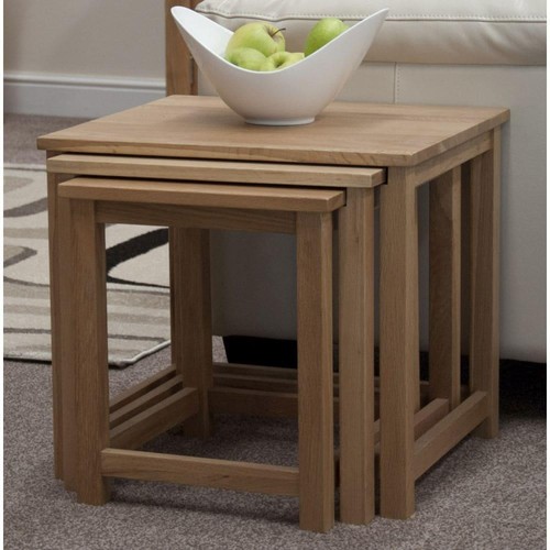 Solid oak nest three - nest, of