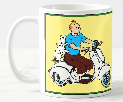 Mug tintin and snowy - tintin,