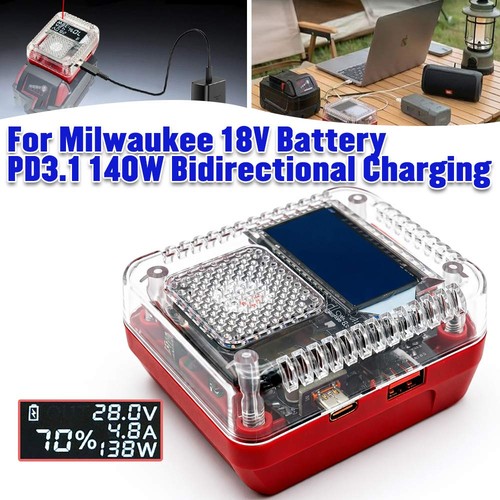 Battery adapter with - battery, 140w