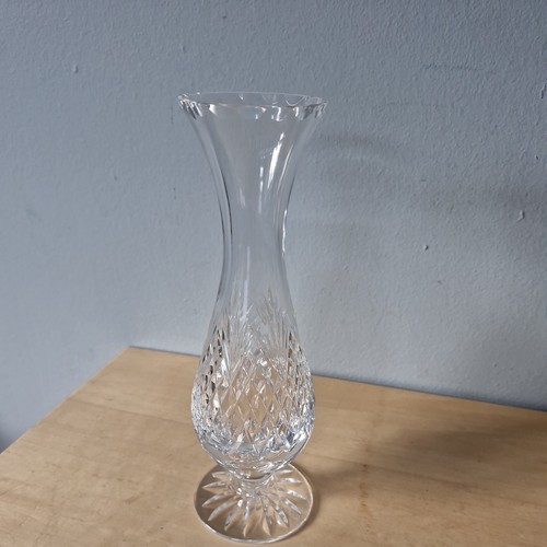Royal brierley crystal vase - brierley,