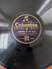 Layton & Johnstone Shepherd of the Hills / Any Time Anywhere 78rpm Record VG+/E