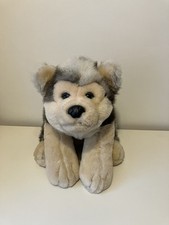 Vintage Keel Toys Husky Dog