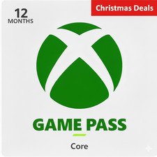 12 Month Xbox Game Pass Core