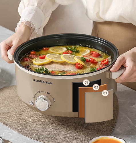 Electric slow cooker - 4.5l,