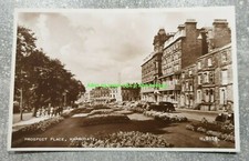 Harrogate - Prospect Place - posted 1952 - classic cars