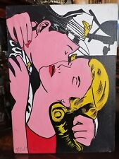 Roy Lichtenstein oil painting