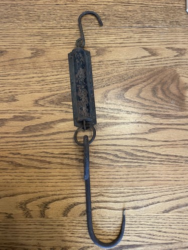 Antique hanging scale - hanging,