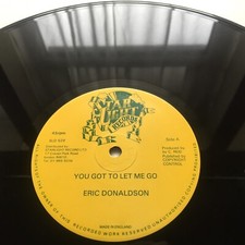 ERIC DONALDSON YOU GOT TO LET ME GO UK STARLIGHT VINYL 12" SINGLE SLD529 REGGAE