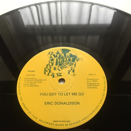 Eric donaldson you got - got, to