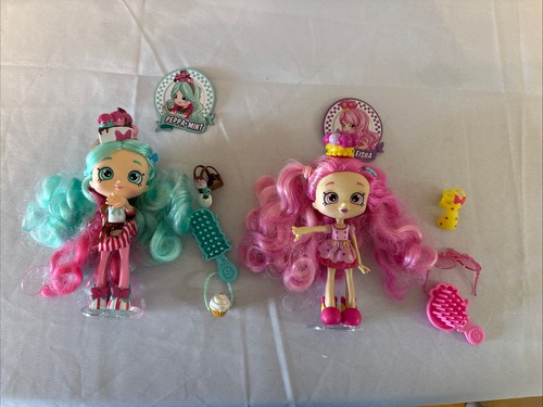 Two shopkins dolls with - two,