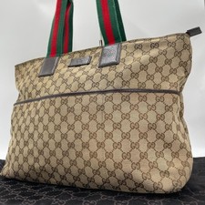 Authentic Gucci Canvas Tote