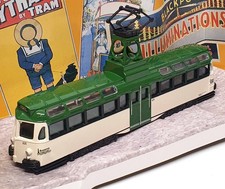 Corgi 15cm Long 44002 Blackpool Brush Railcoach Tram Current Livery Green/White