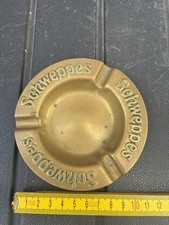 Antique brass ashtray original - antique,