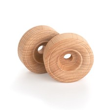 Wooden Truck Wheels 2" Dia