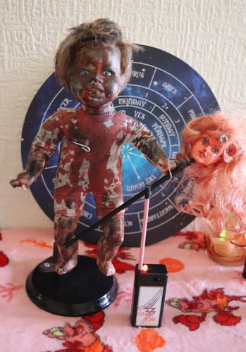 Haunted doll scary - haunted,