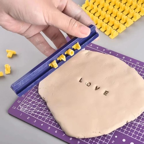 Letter embosser alphabet and - letter,