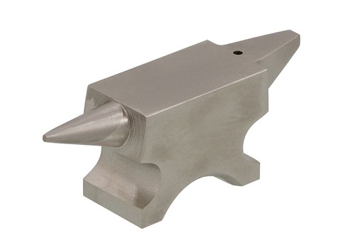 Satin chrome mini anvil - satin,